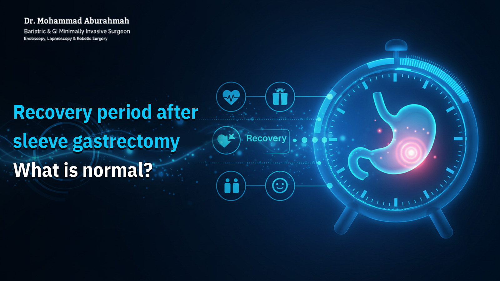 gastric sleeve recovery time